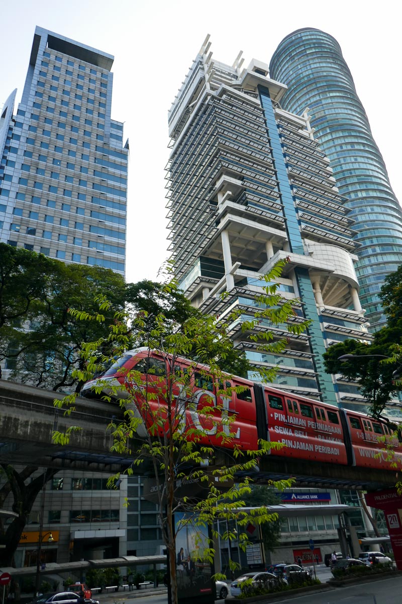 Monorail at Kuala Lumpur