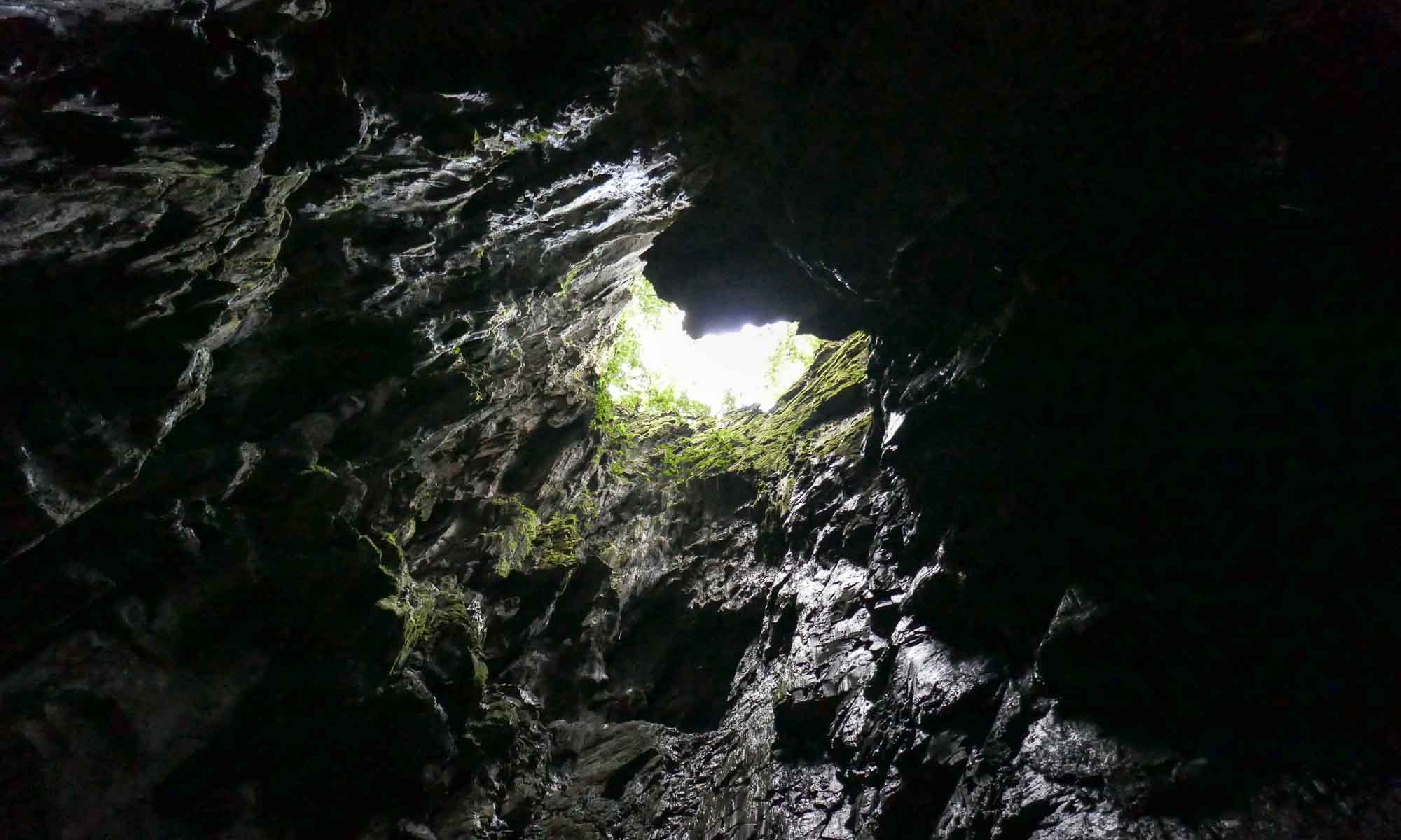Inside Cave of The Winds