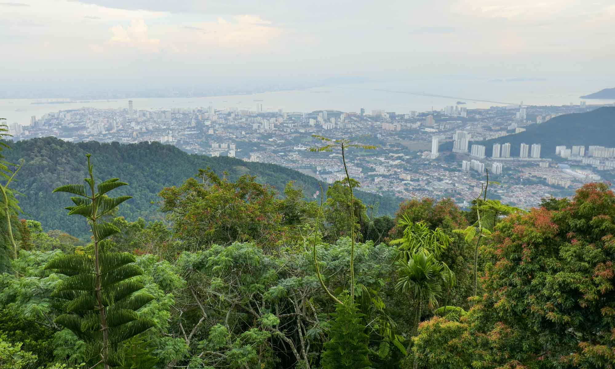 View over Georgetown from Penang Hill
