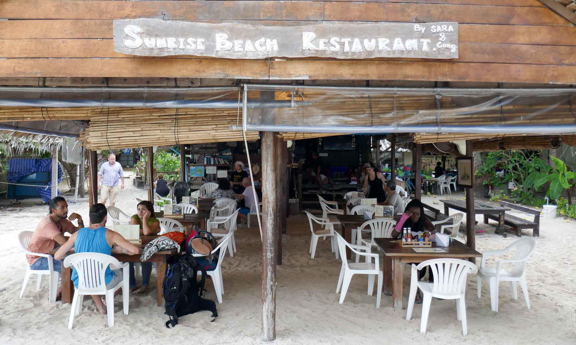 Sunrise Beach restaurant