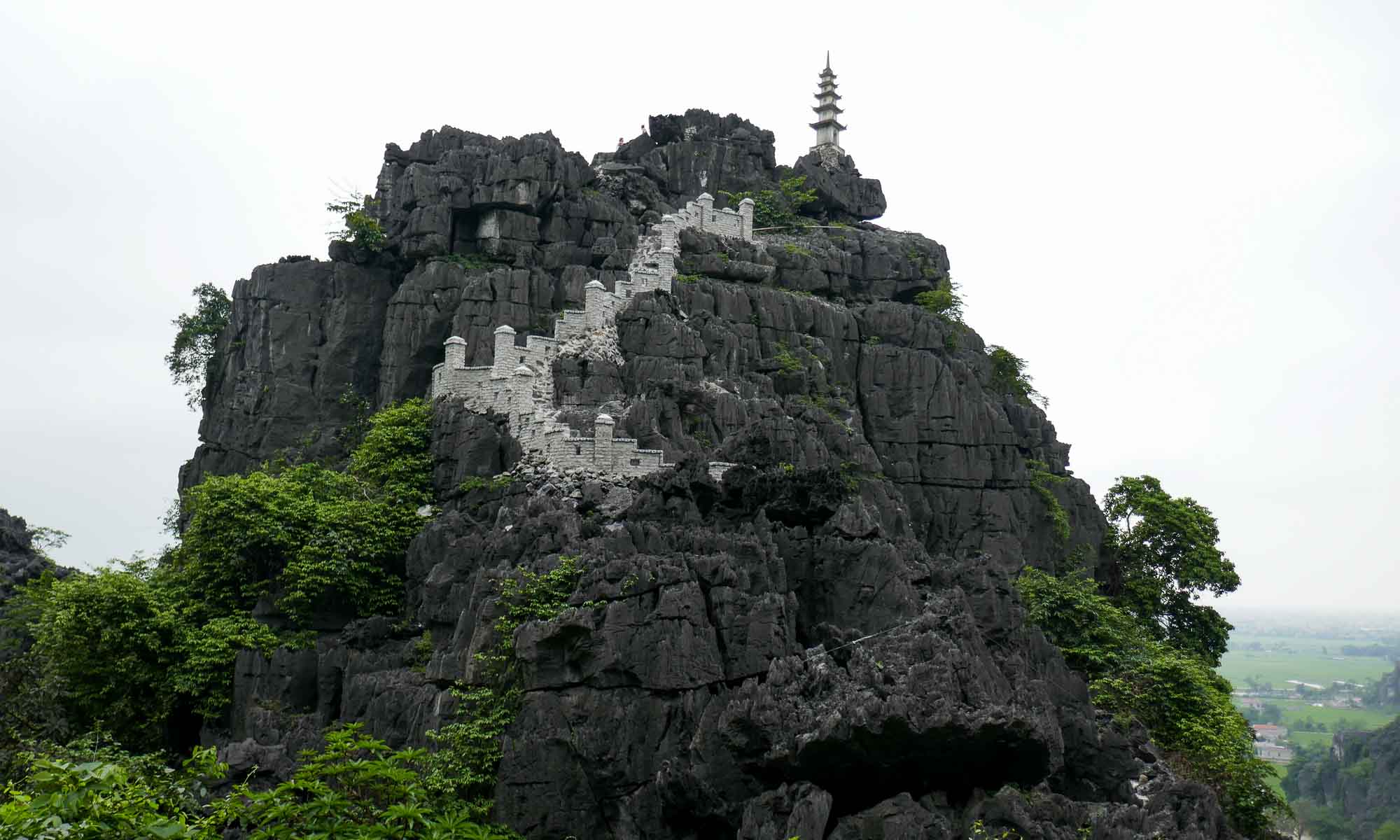 This peak is a lower part of Hang Mua which can also be climbed