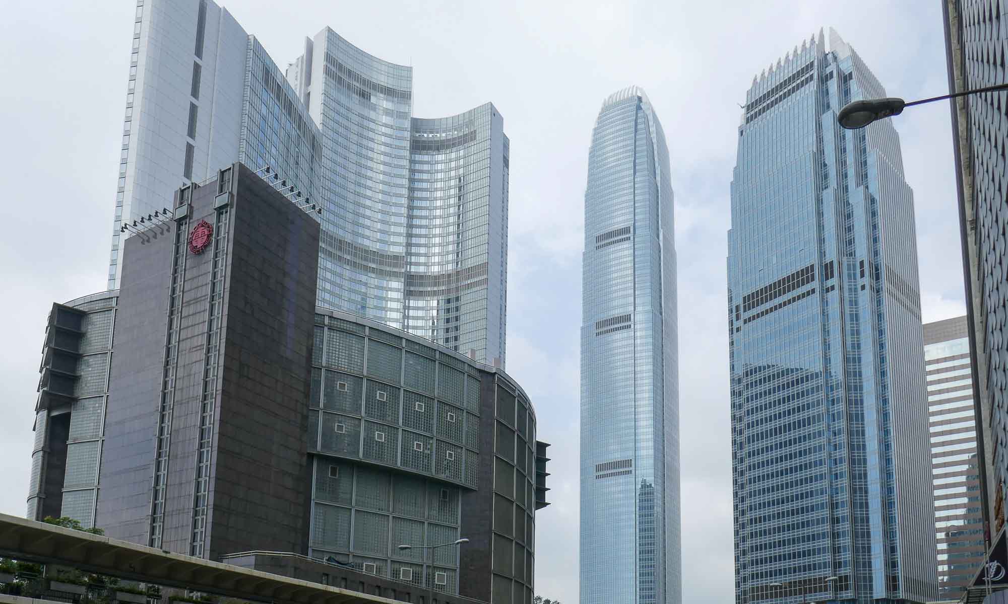 Hong Kong Island skyscrapers