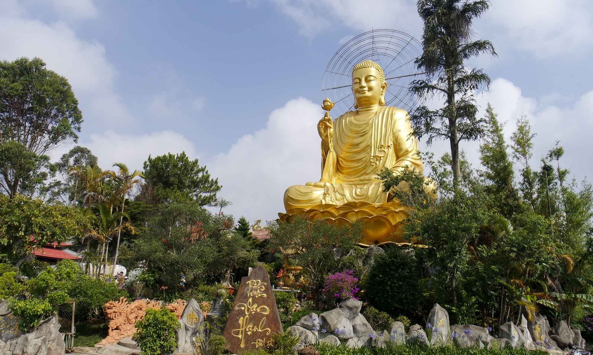 Golden Buddha - Van Hanh monastery