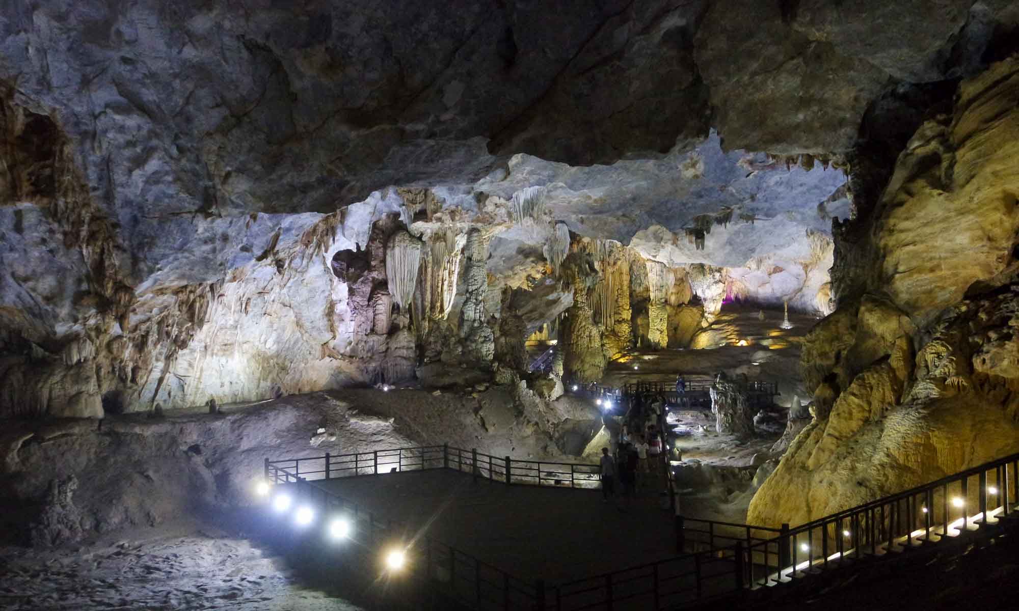 Entering Paradise Cave