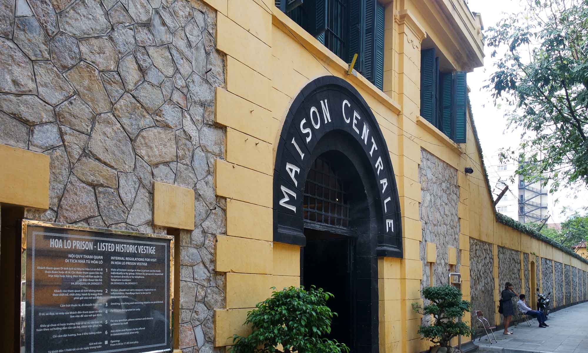 Entrance Hoa Lo Prison