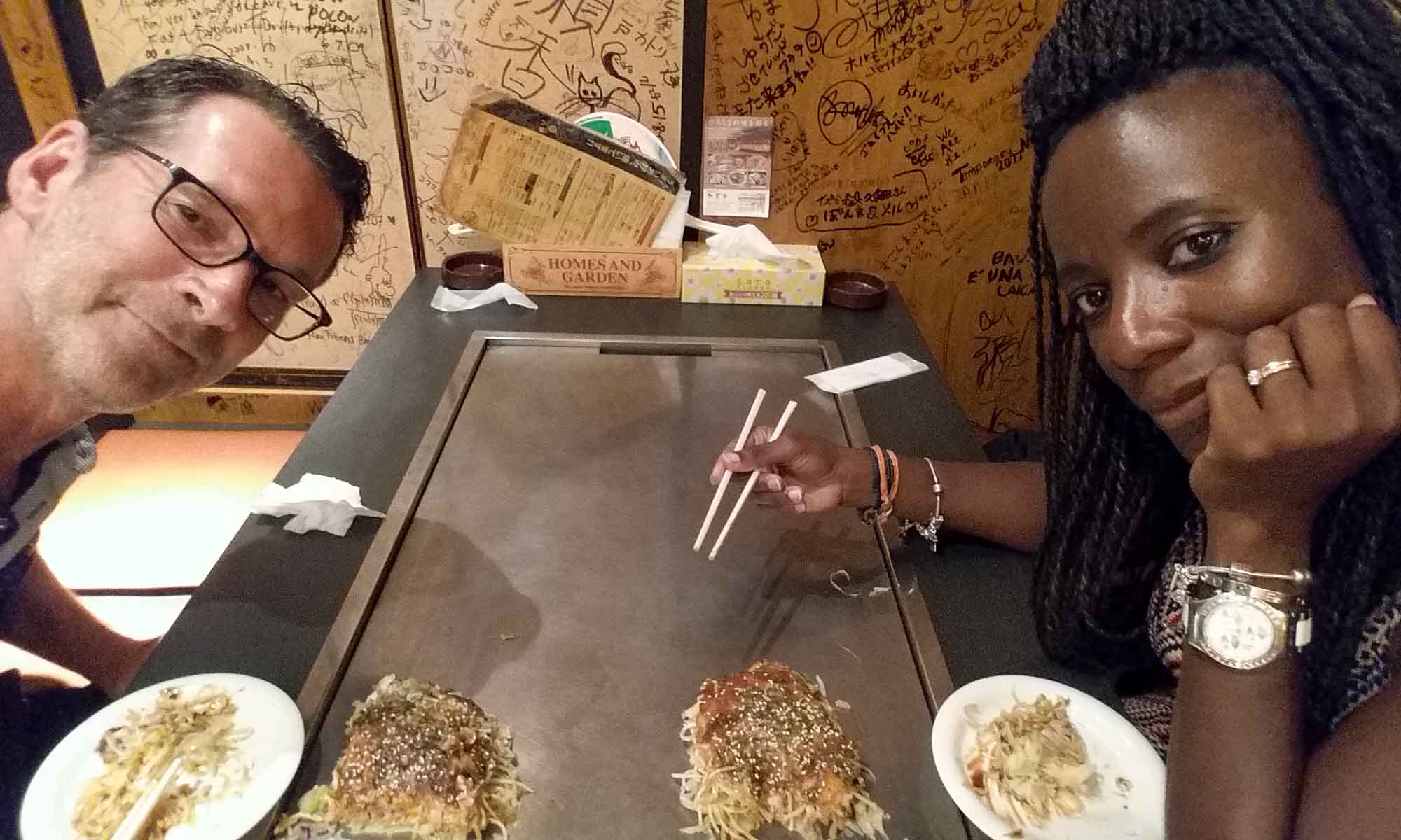 Okonomiyaki at Hassei