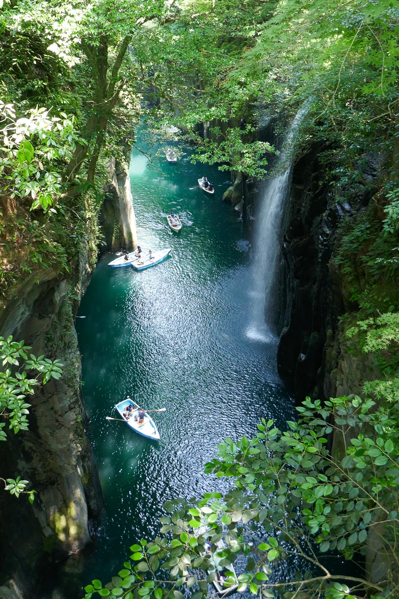 Manai waterfall at Takachiho Gorge