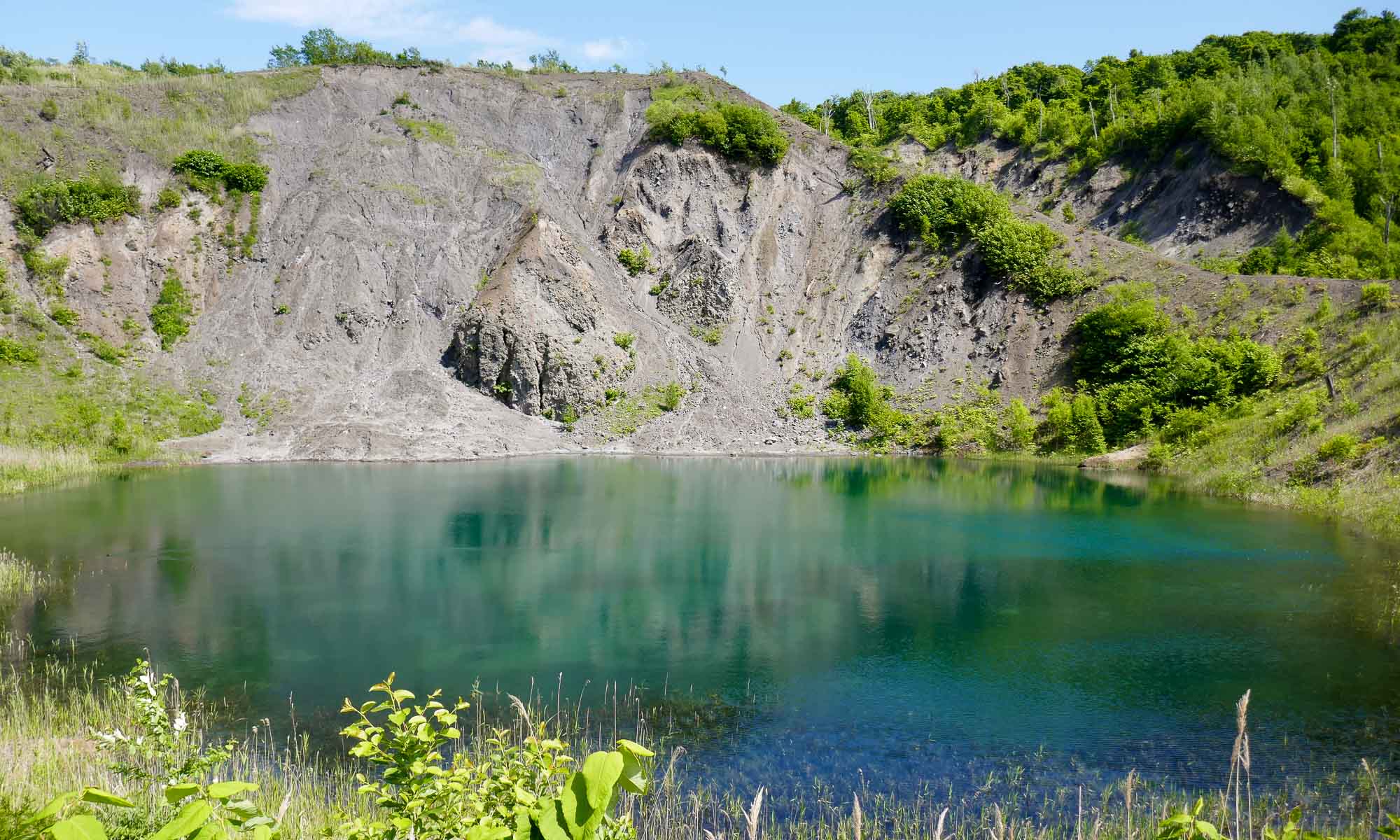 Yukun crater on the Kompirayama Trail