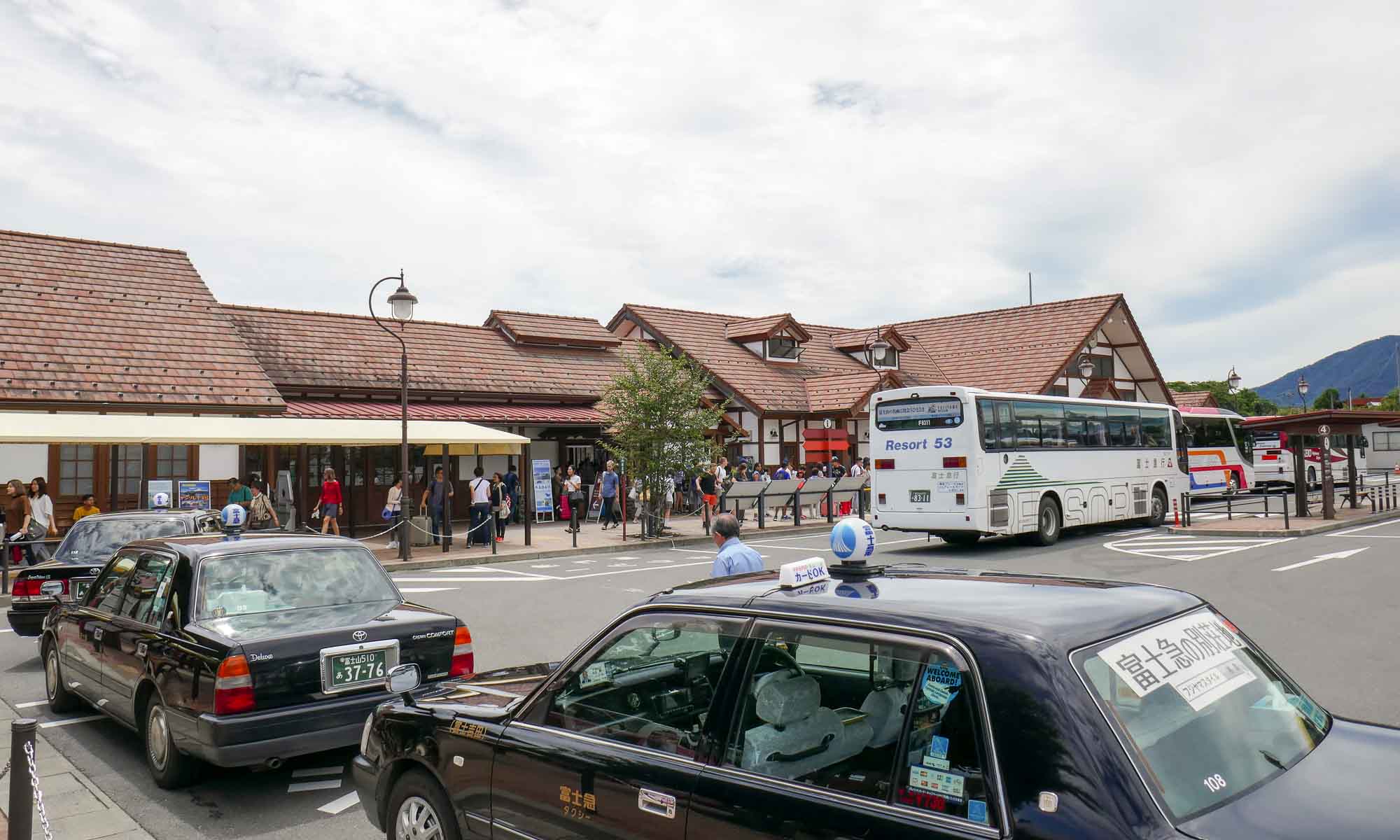 Kawaguchiko bus terminal