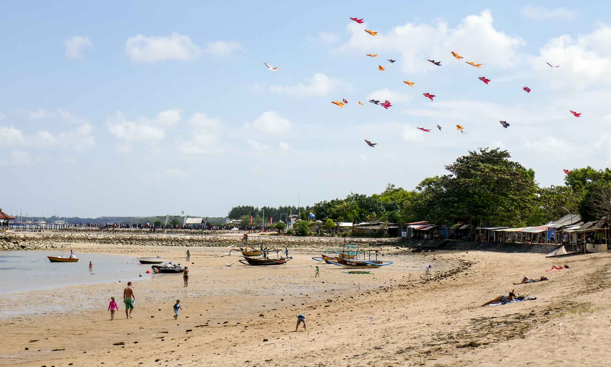 Bali Kite Festival at Sanur Beach
