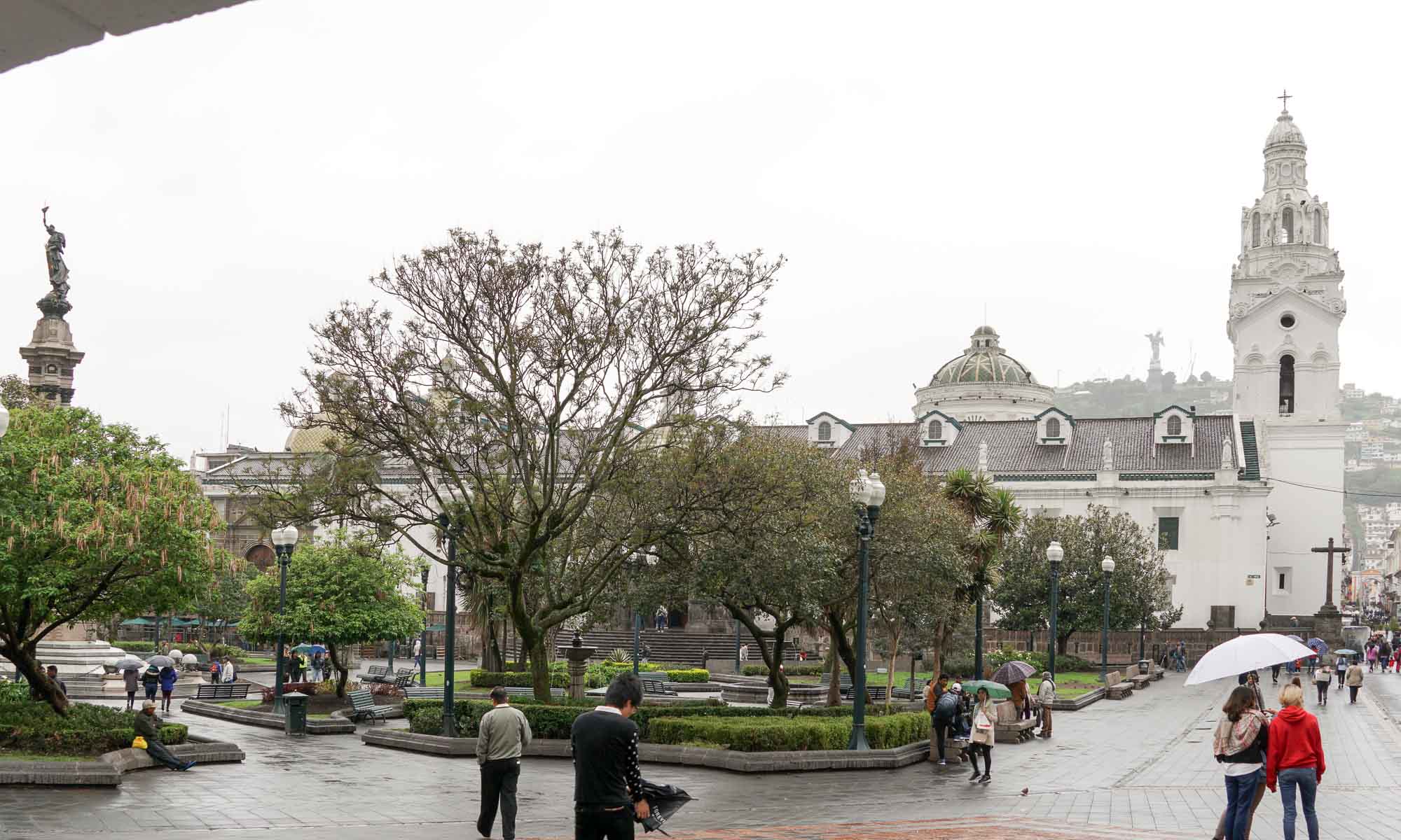 Plaza Grande with the Catedral Metropolitana de Quito