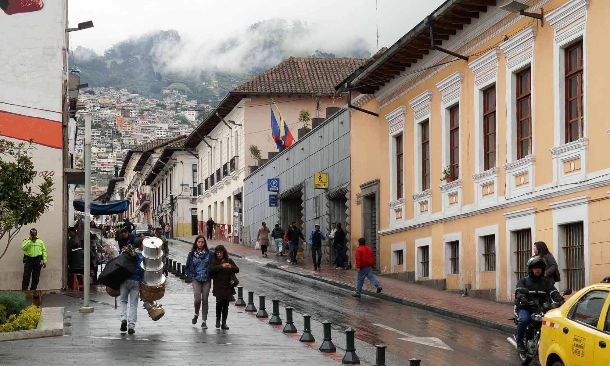 A rainy day in Quito