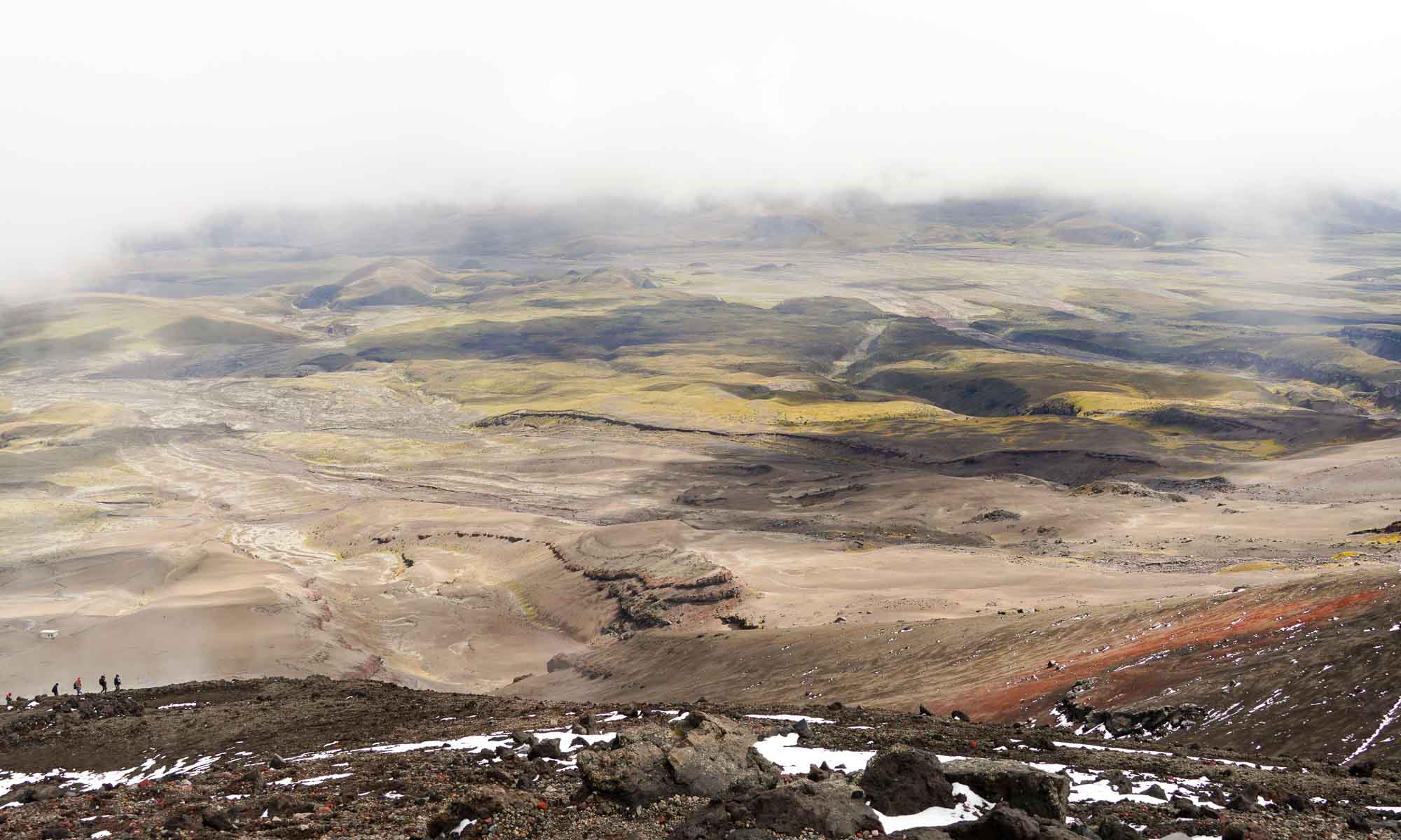 View from Cotopaxi